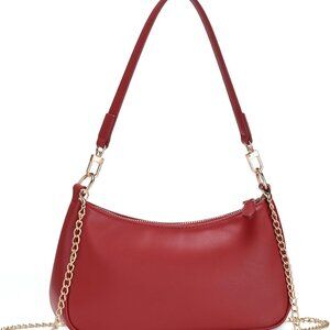 Clutch Tote Handbag Vegan Leather Versatile Crossbody Mini Hobo Bag